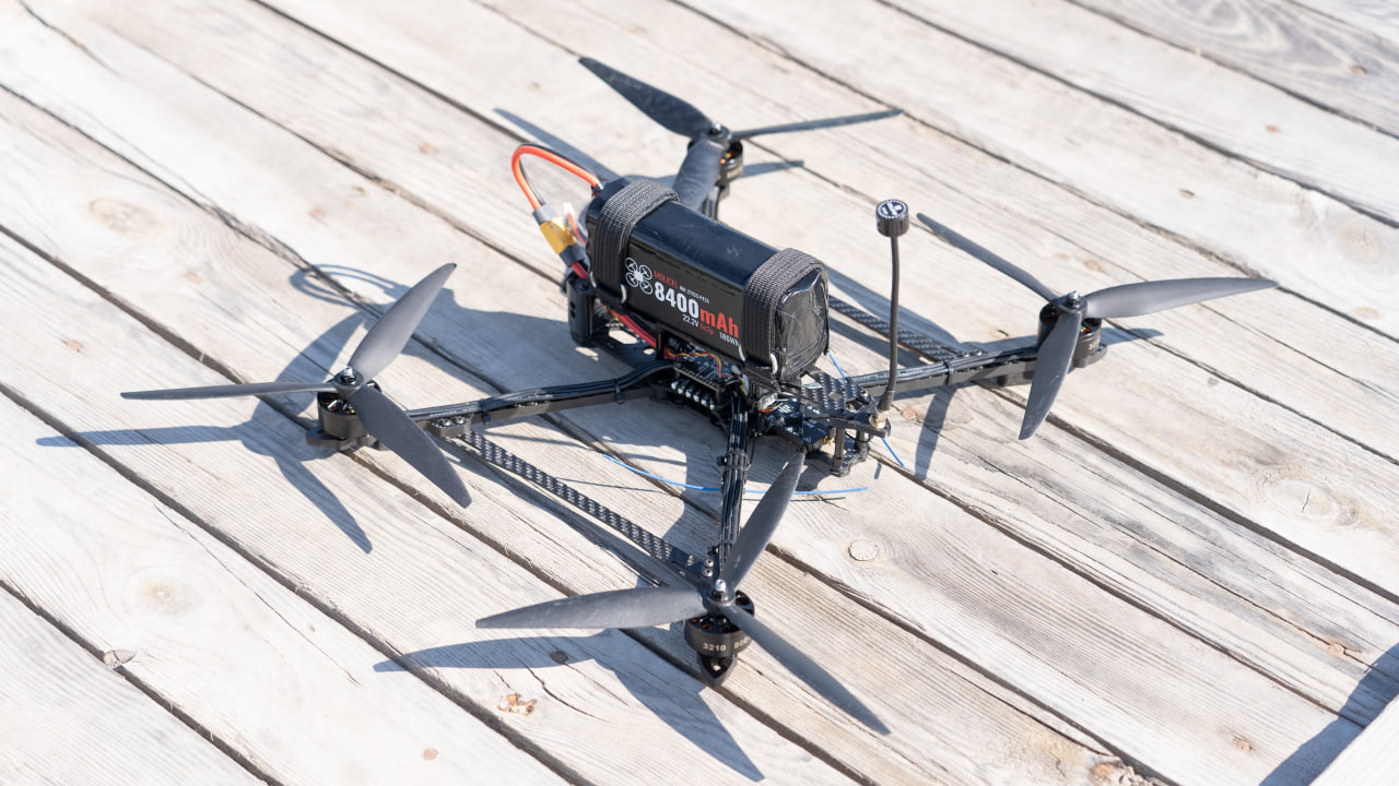 FPV дрон 10 дюймів Горобець-10 з VTG Spark Плата ініціації та скидом СПАРРОУ АВІА